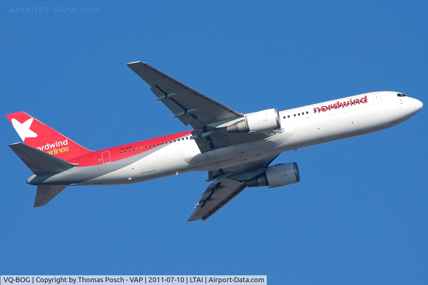 VQ-BOG, 1999 Boeing 767-341/ER C/N 30342, Nordwind Airlines