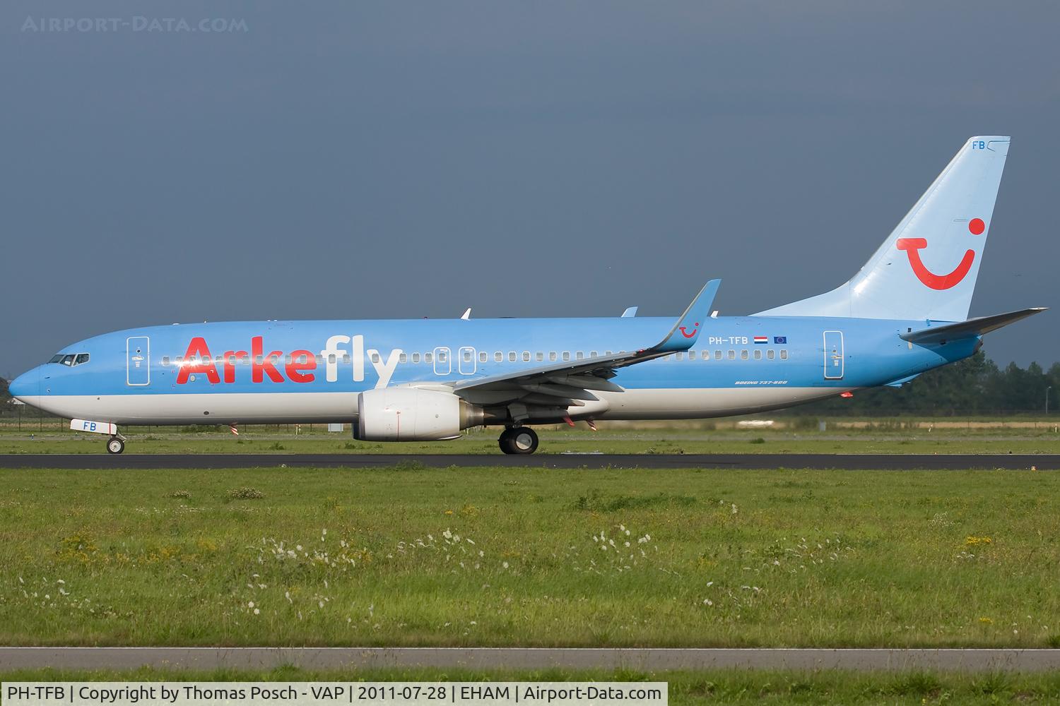 PH-TFB, 2009 Boeing 737-8K5 C/N 35149, Arkefly