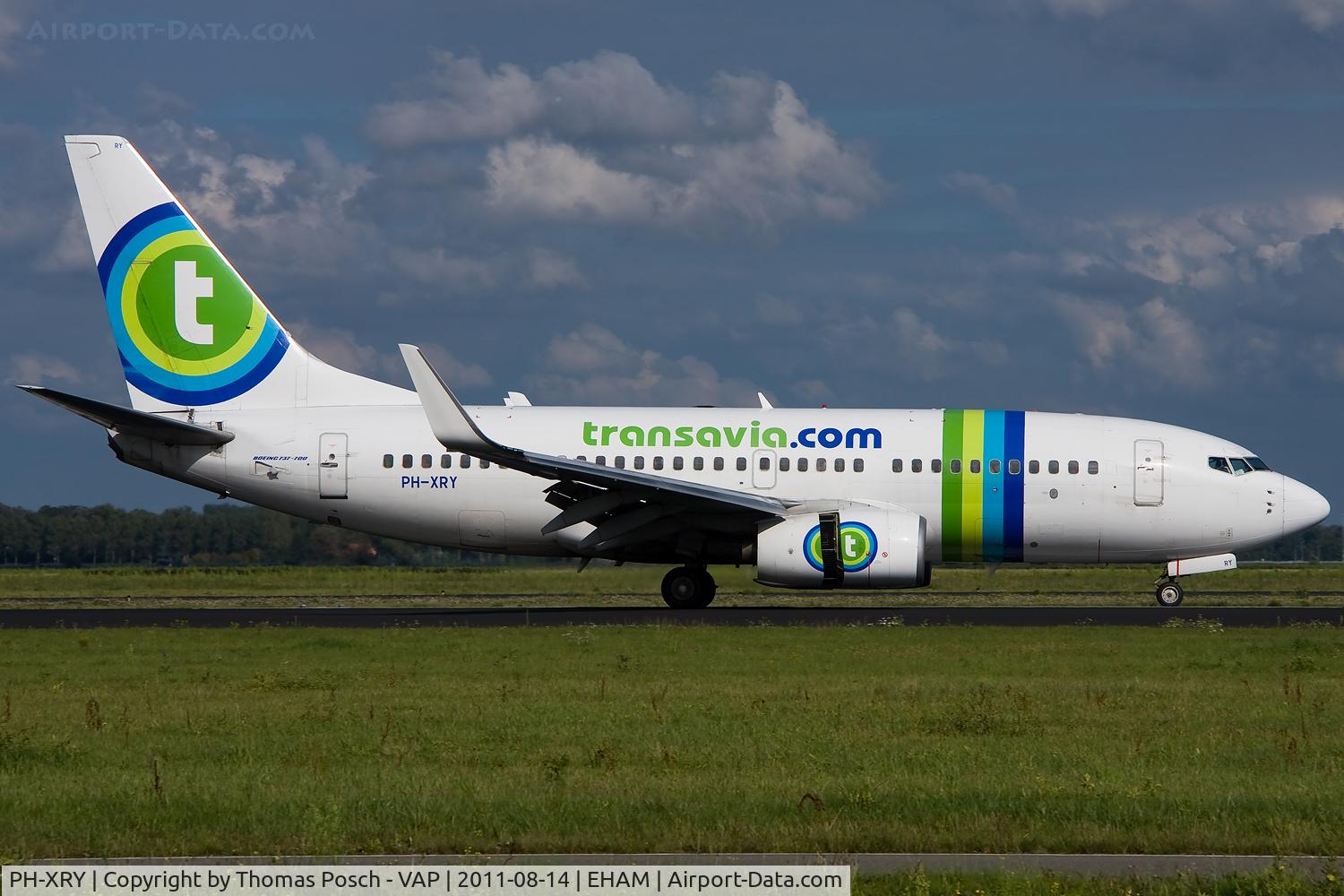 PH-XRY, 2003 Boeing 737-7K2 C/N 33463, Transavia Airlines