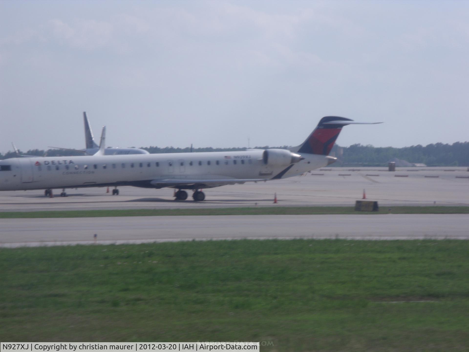 N927XJ, 2008 Bombardier CRJ-900ER (CL-600-2D24) C/N 15188, delta