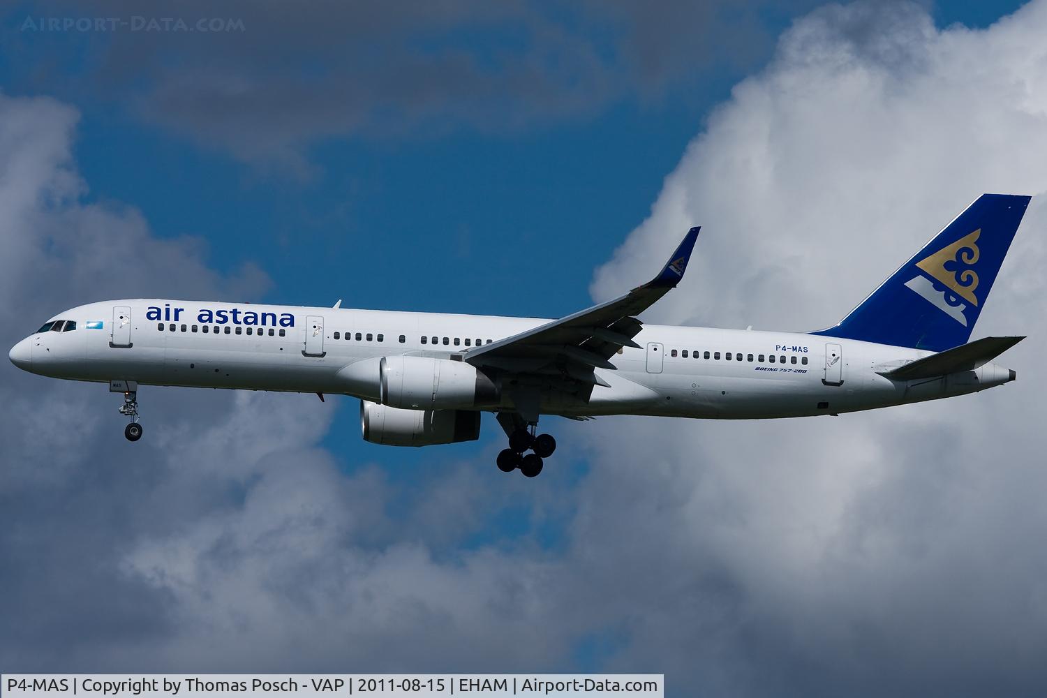 P4-MAS, 1997 Boeing 757-28A C/N 28833, Air Astana