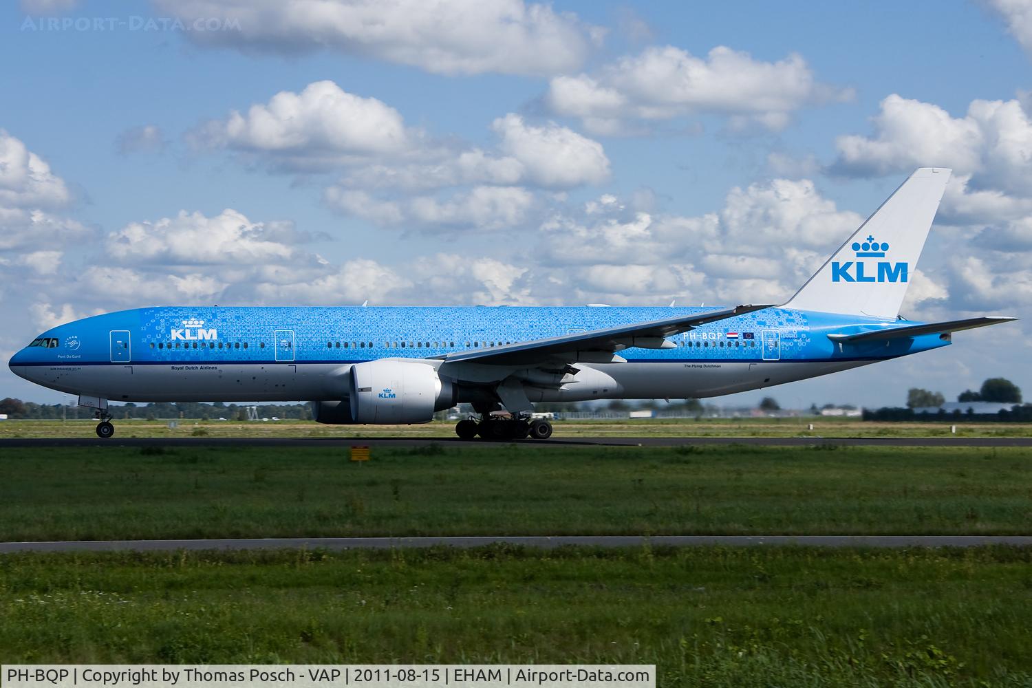 PH-BQP, 2007 Boeing 777-206/ER C/N 32721, KLM - Royal Dutch Airlines