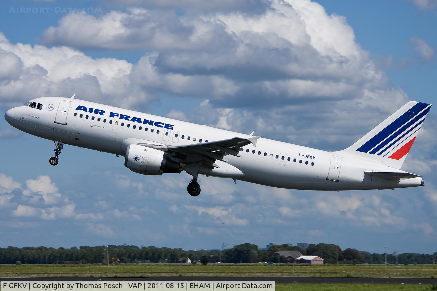F-GFKV, 1991 Airbus A320-211 C/N 0227, Air France