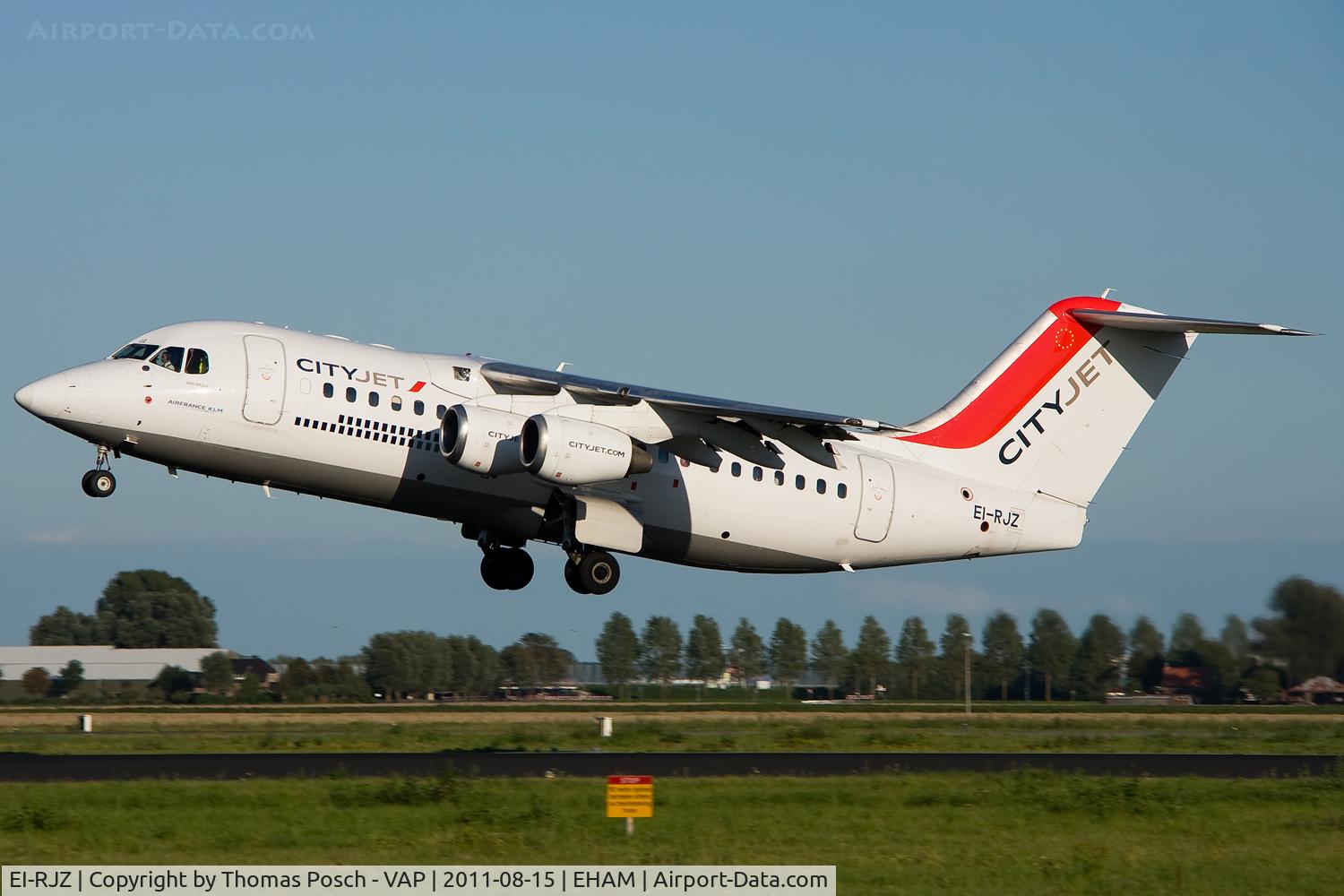 EI-RJZ, 1998 BAe Systems Avro 146-RJ85A C/N E.2326, CityJet