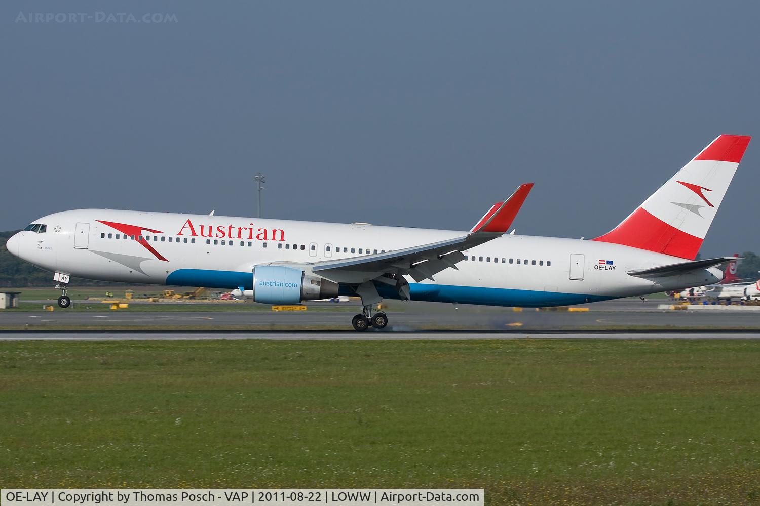 OE-LAY, 1998 Boeing 767-3Z9/ER C/N 29867, Austrian Airlines