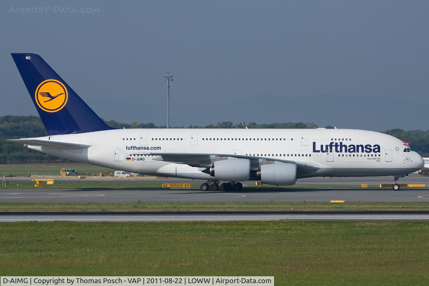 D-AIMG, 2011 Airbus A380-841 C/N 069, Lufthansa