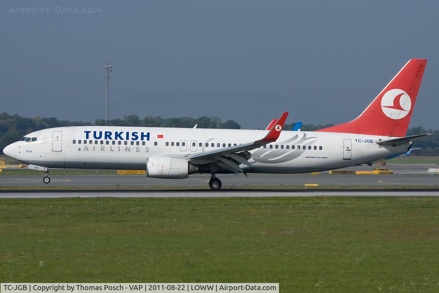 TC-JGB, 2000 Boeing 737-8F2 C/N 29786, Turkish Airlines