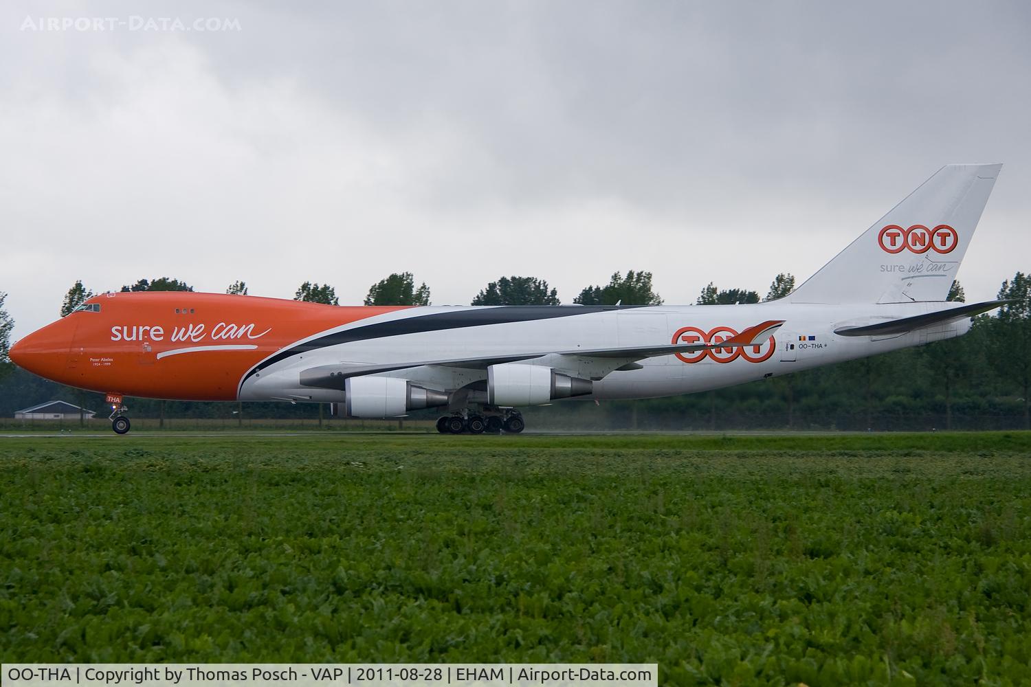 OO-THA, 2006 Boeing 747-4HAF/ER/SCD C/N 35232, TNT Airways