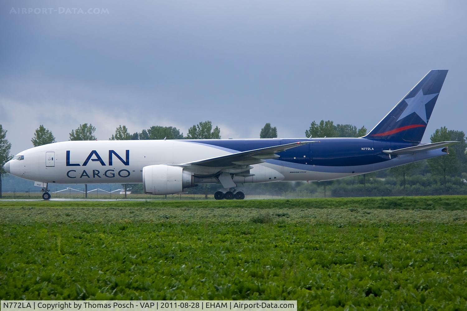 N772LA, 2009 Boeing 777-F6N C/N 37708, LAN Cargo