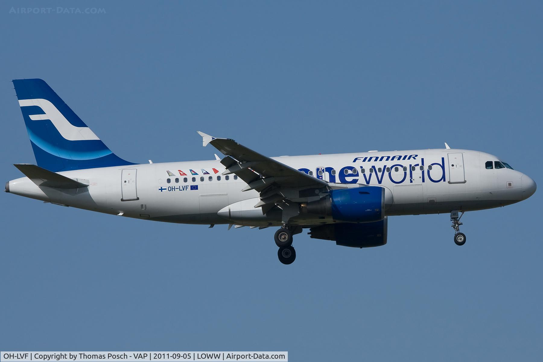 OH-LVF, 2002 Airbus A319-112 C/N 1808, Finnair