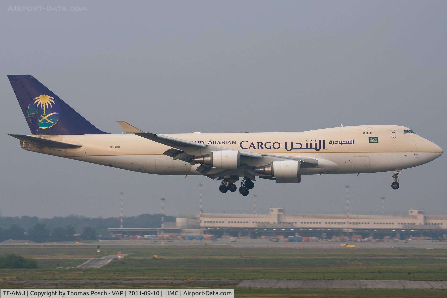 TF-AMU, 1999 Boeing 747-48EF/SCD C/N 27603, Saudia - Saudi Arabian Airlines