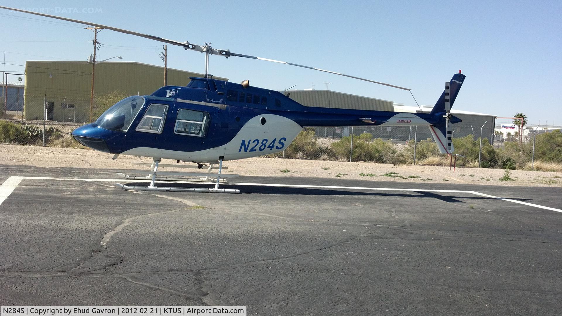 N284S, 1978 Bell 206B JetRanger III C/N 2393, N284S at Southwest Helicopters, Tucson AZ