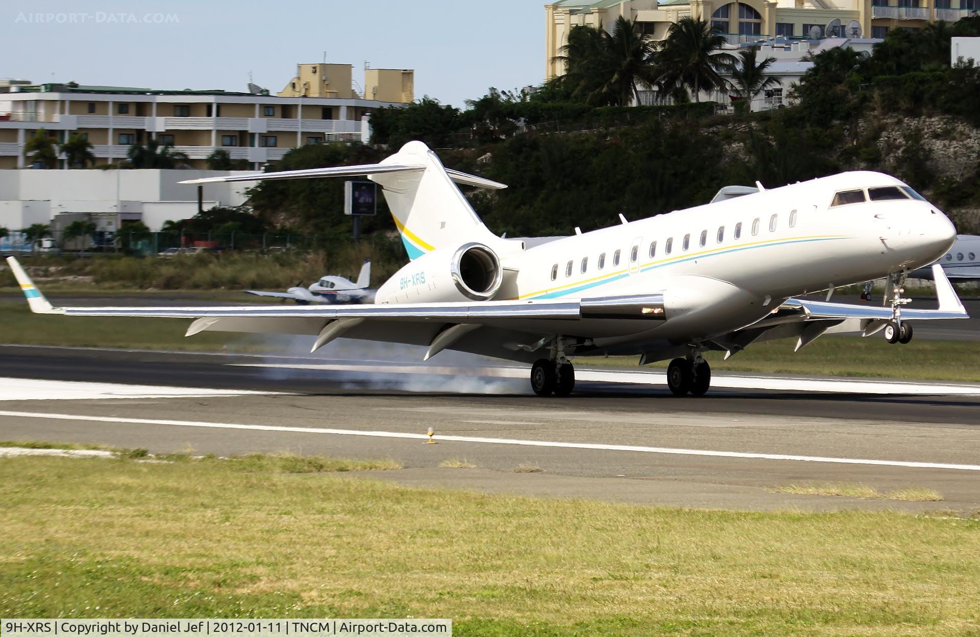 9H-XRS, 2008 Bombardier BD-700-1A10 Global Express C/N 9329, 9H-XRS