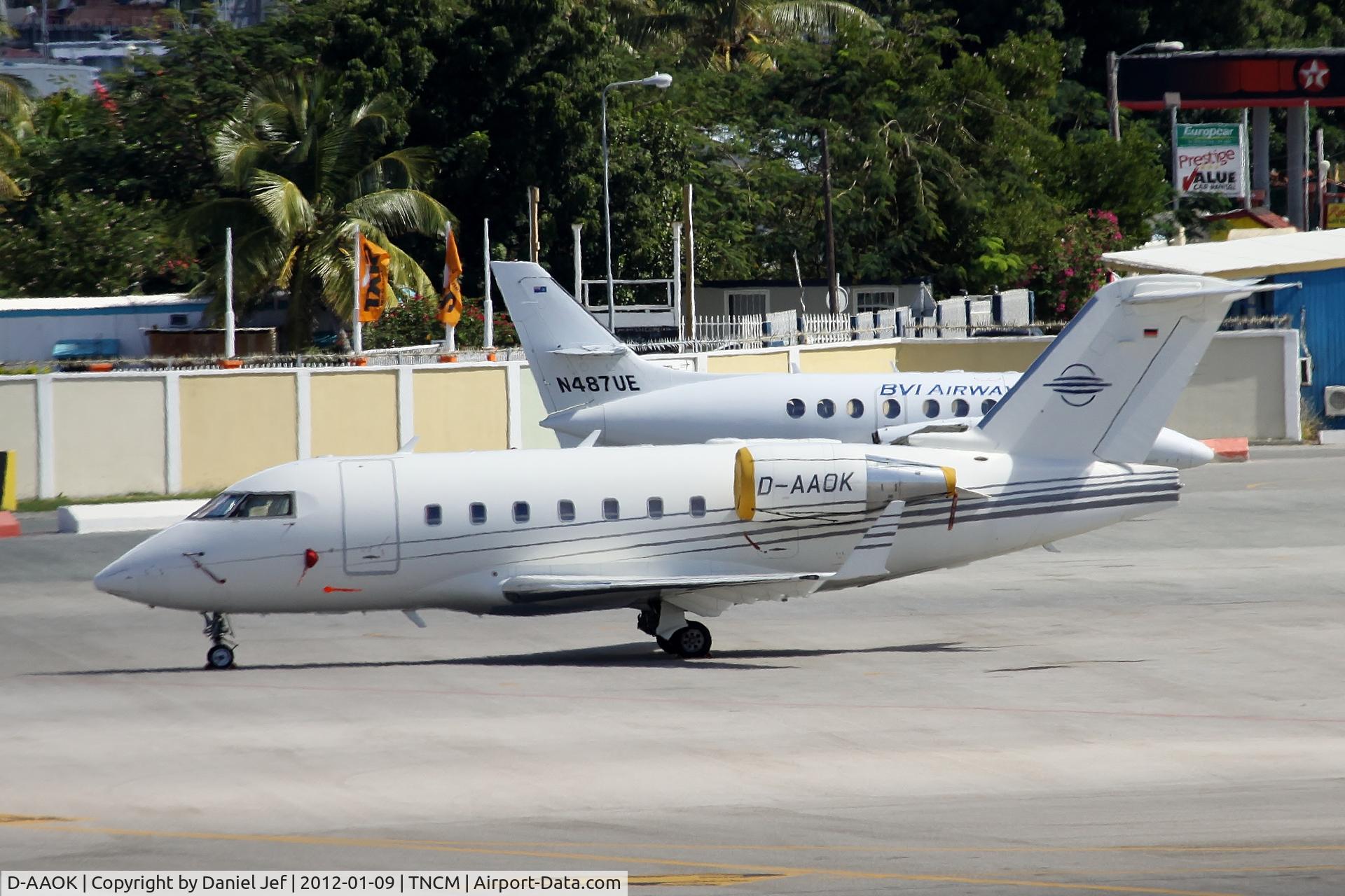 D-AAOK, 2004 Bombardier Challenger 604 (CL-600-2B16) C/N 5585, D-AAOK