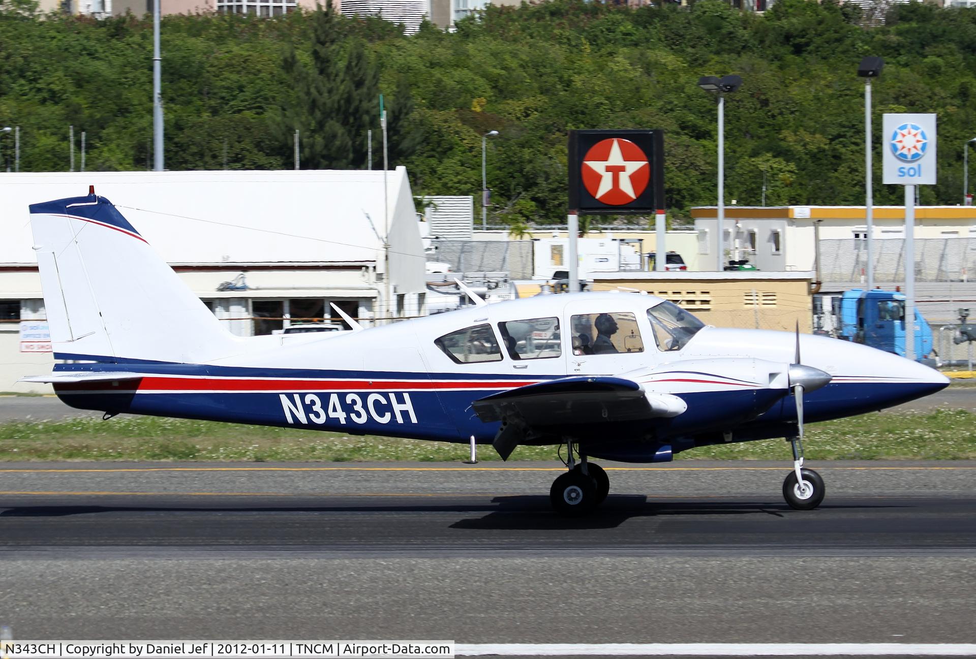 N343CH, 1971 Piper PA-23-250 Aztec E C/N 27-4715, N343CH