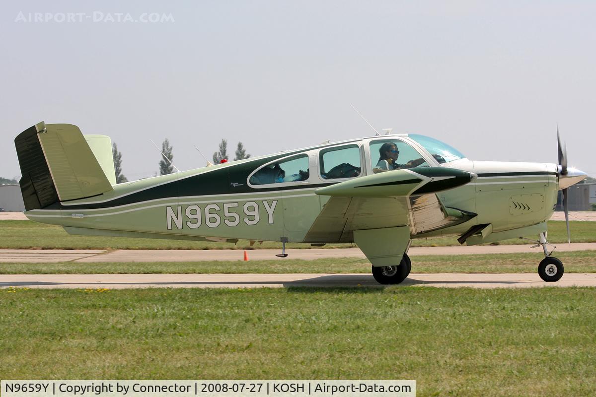 N9659Y, 1962 Beech P35 Bonanza C/N D-7076, EAA Airventure 2008.