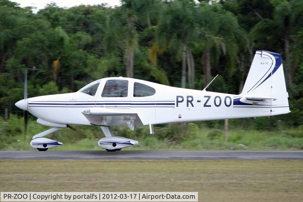 PR-ZOO, Vans RV-10 C/N FVE-1910, Vans RV-10