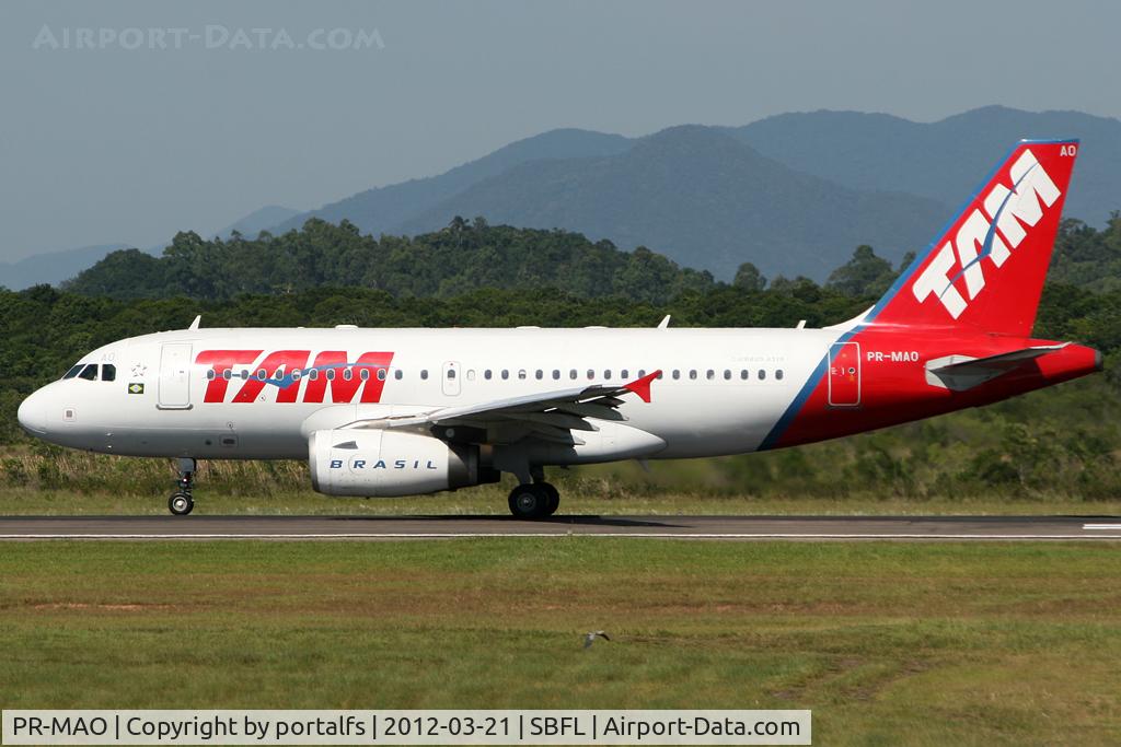PR-MAO, 2002 Airbus A319-132 C/N 1837, TAM Linhas Aereas