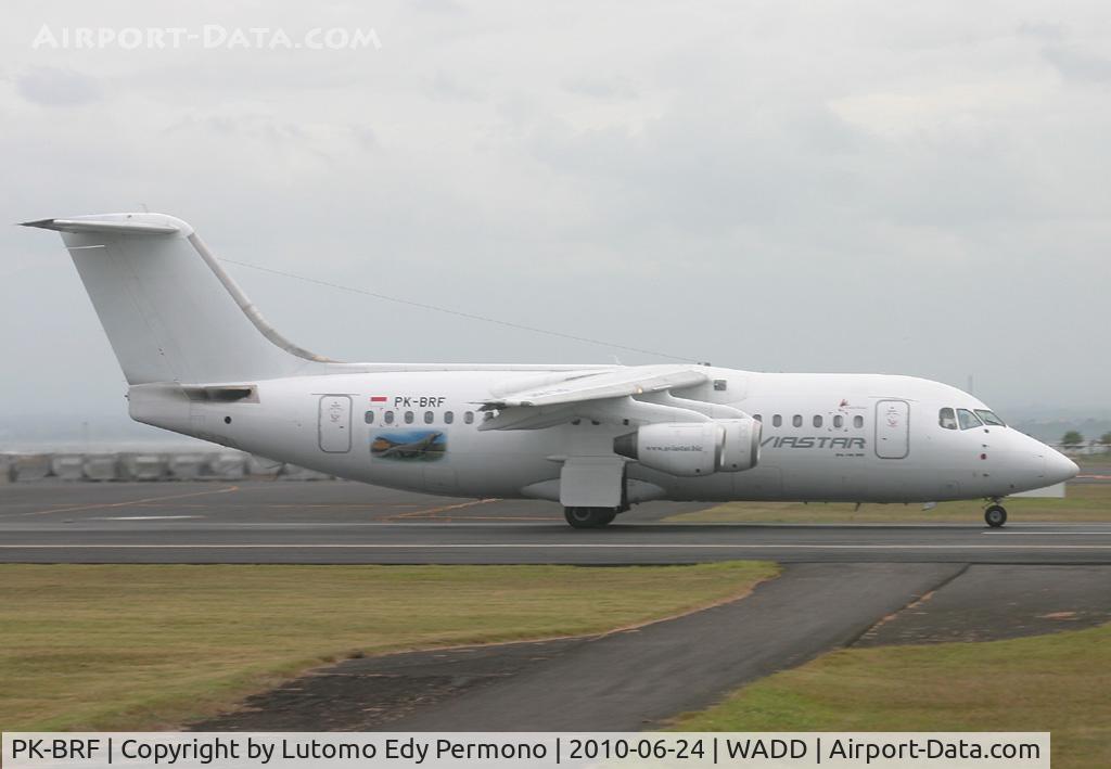 PK-BRF, 1992 British Aerospace BAe.146-200 C/N E2210, Aviastar