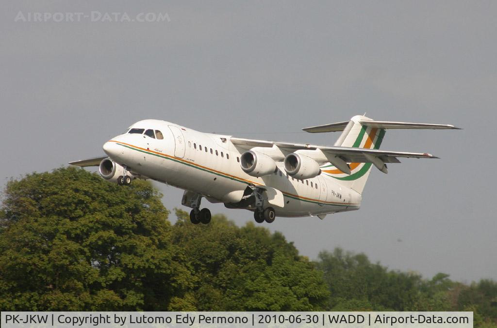 PK-JKW, 1992 British Aerospace BAe.146-200 C/N E2204, Aviastar