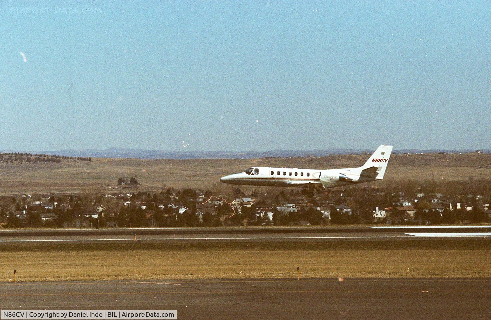 N86CV, 1995 Cessna 560 C/N 560-0342, Citation 560 @ BIL