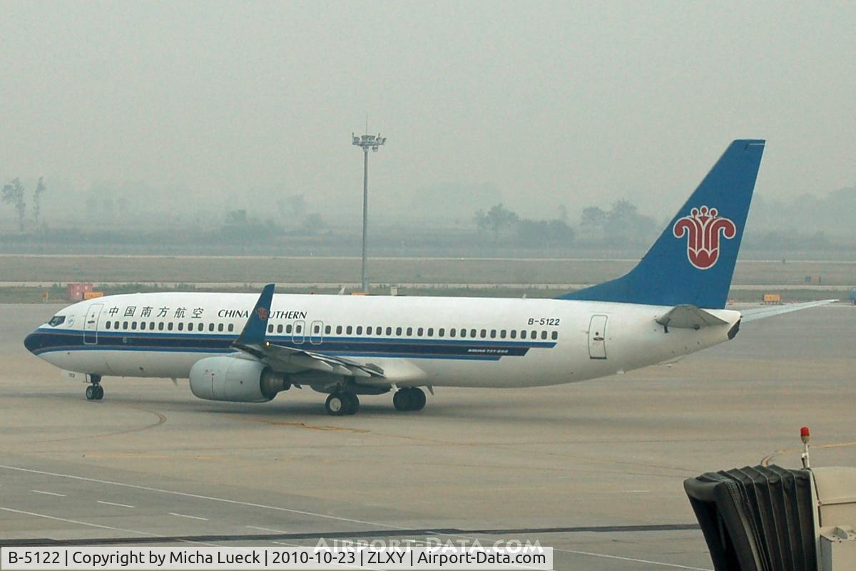 B-5122, 2002 Boeing 737-83N C/N 32610, At Xi'an