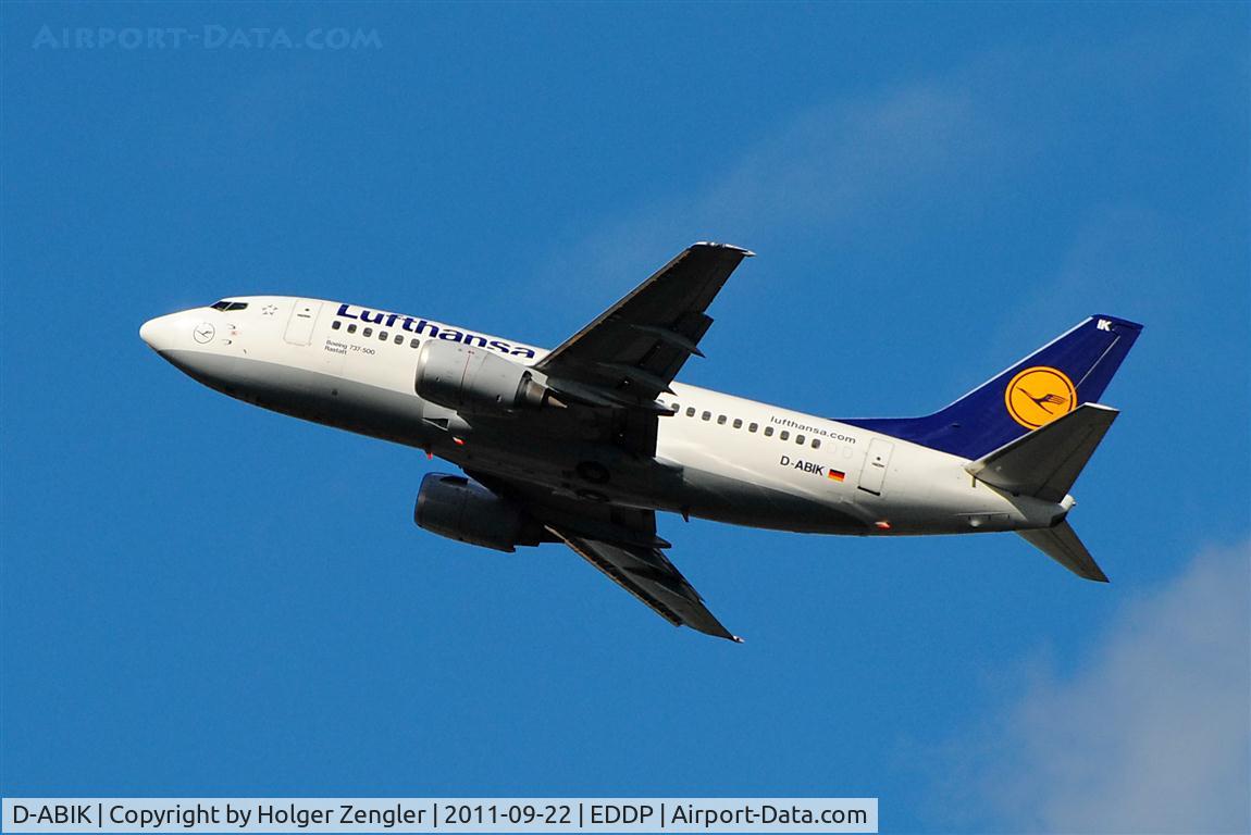 D-ABIK, 1991 Boeing 737-530 C/N 24823, Seconds after take-off on rwy 26R....