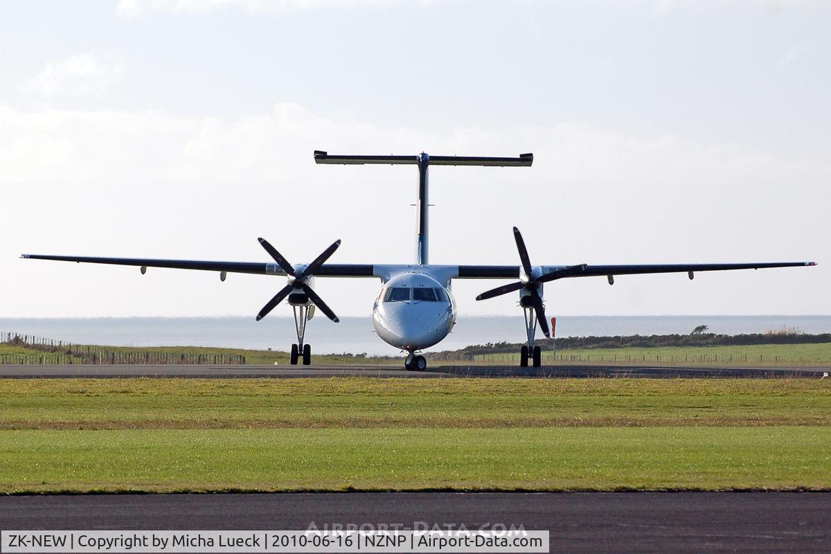 ZK-NEW, 2007 De Havilland Canada DHC-8-311Q Dash 8 C/N 648, At New Plymouth