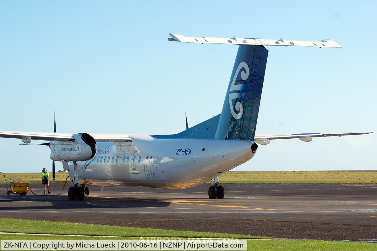 ZK-NFA, 2008 De Havilland Canada DHC-8-311 Dash 8 C/N 659, At New Plymouth