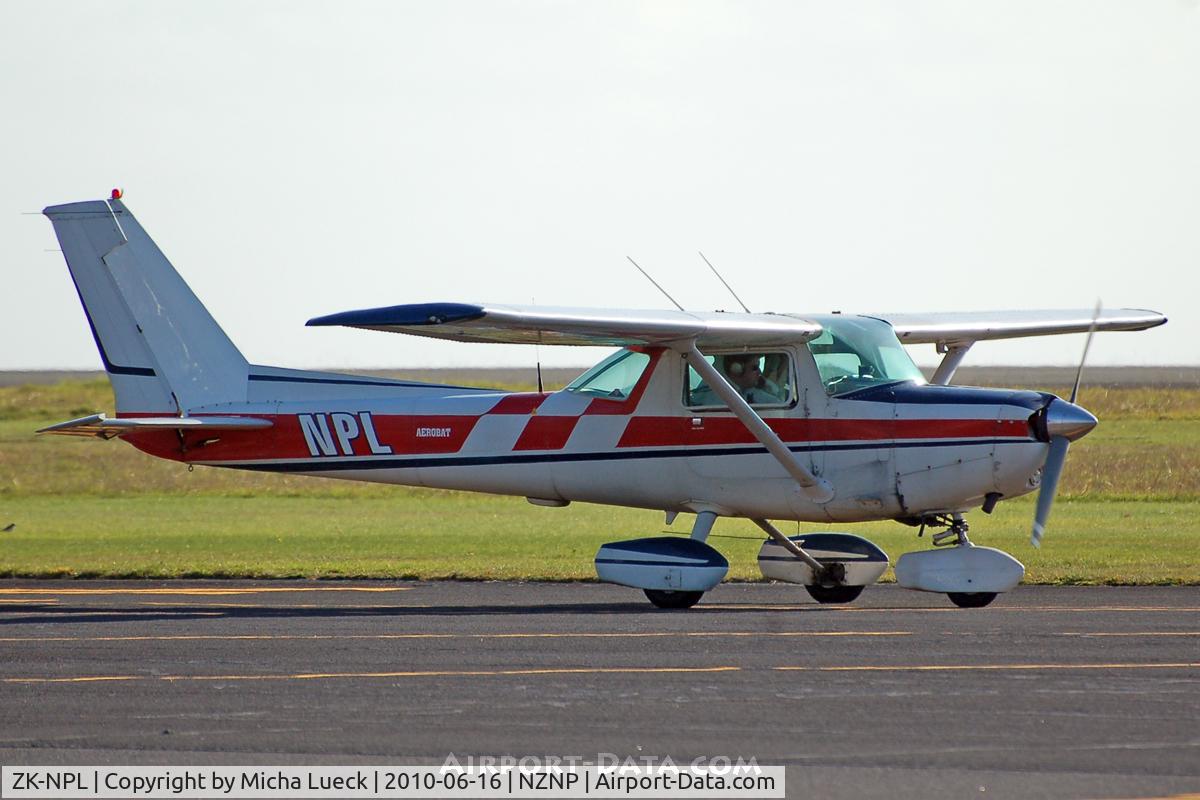 ZK-NPL, 1979 Cessna A152 Aerobat C/N A1520921, At New Plymouth