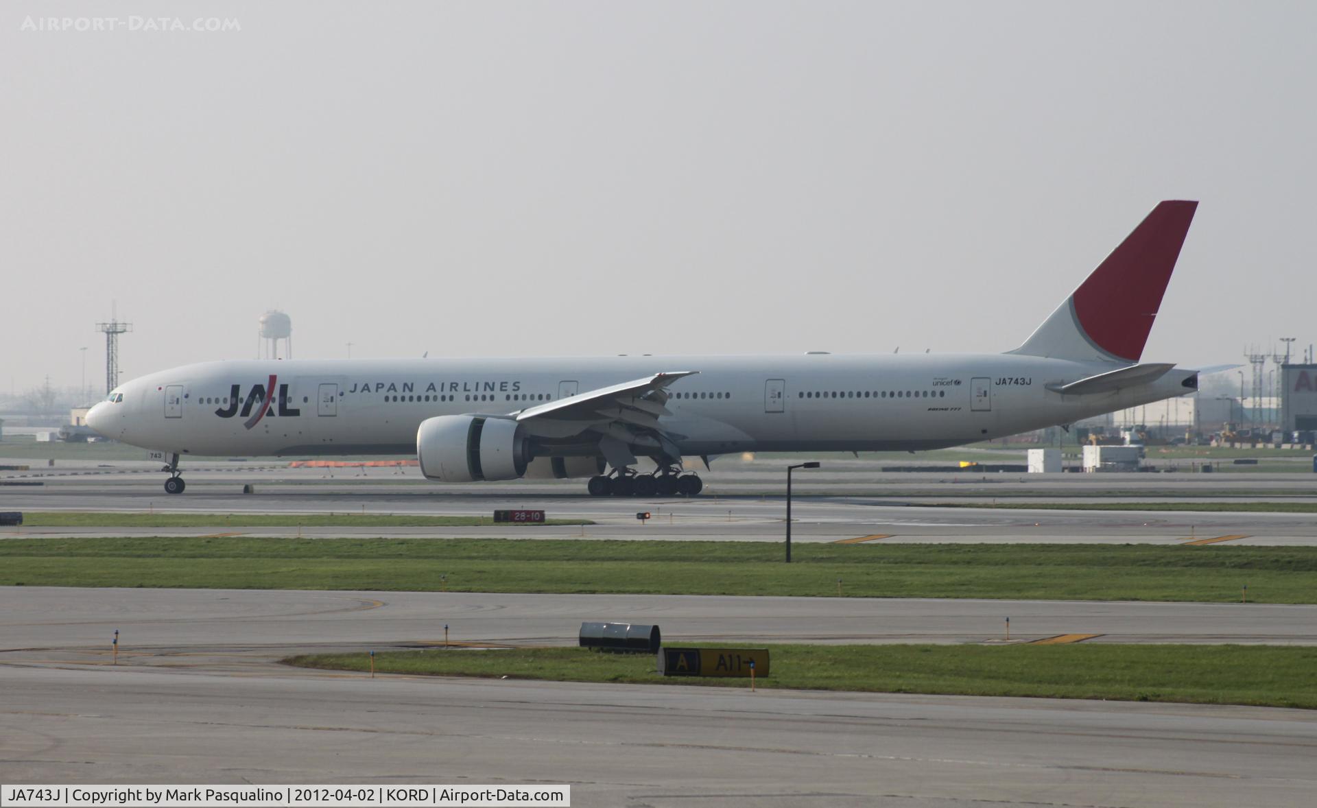 JA743J, 2009 Boeing 777-346/ER C/N 36130, Boeing 777-300ER