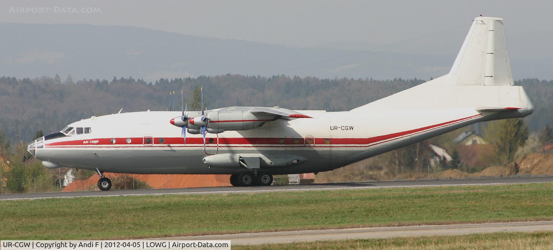 UR-CGW, 1964 Antonov An-12BP C/N 402410, Meridian AN-12
