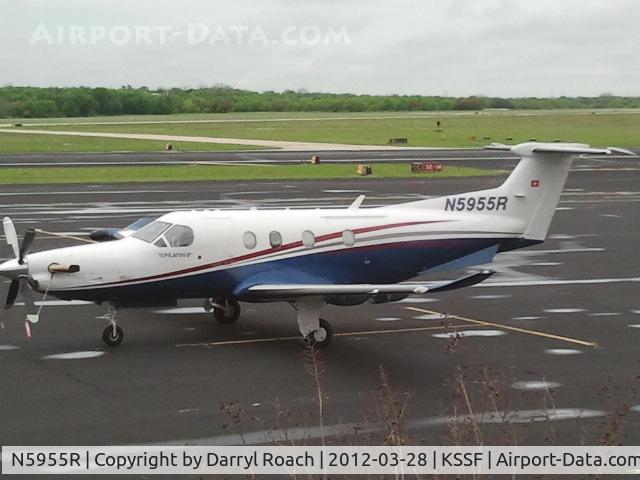 N5955R, 2009 Pilatus PC-12/47E C/N 1178, I didn't realize it at the time, but I snapped this bird in the same spot just a few weeks prior. It's become a semi-common site now.
