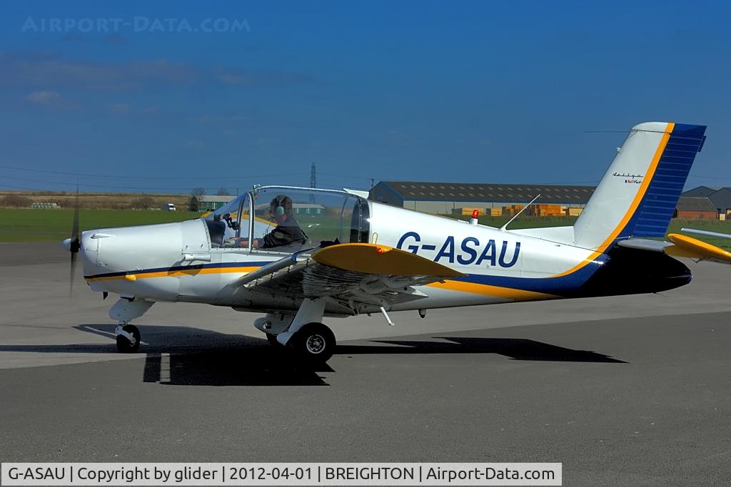 G-ASAU, 1962 Morane-Saulnier MS-880B Rallye Club C/N 179, Rallye Club  Built in 1962 and still looking real good.