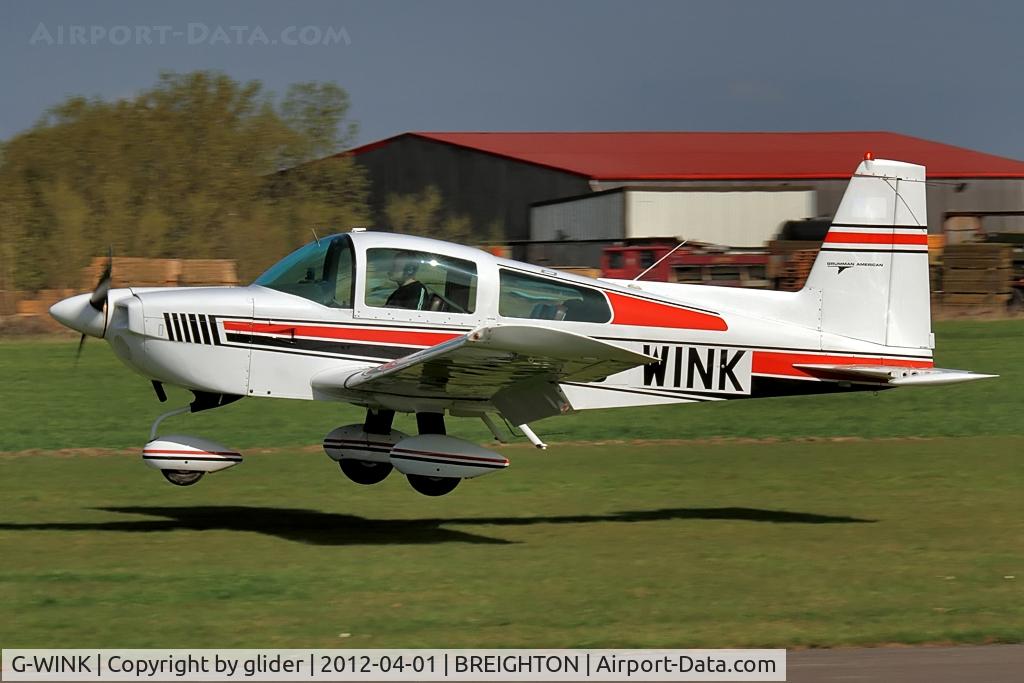 G-WINK, 1976 Grumman American AA-5B Tiger C/N AA5B-0327, A nods as good as, they say!!!!
