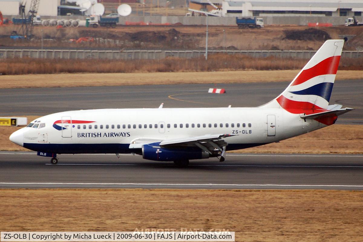 ZS-OLB, 1985 Boeing 737-236 C/N 23167, At Jo'burg