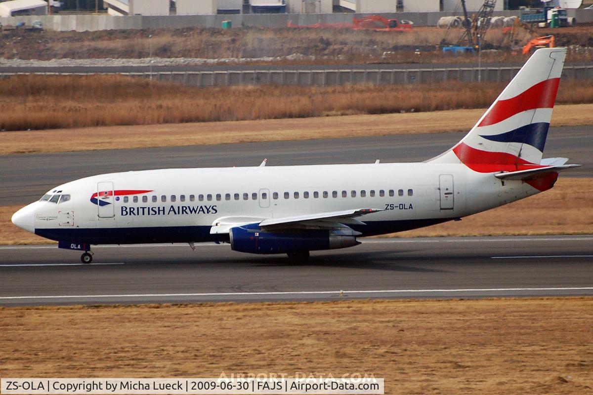 ZS-OLA, 1984 Boeing 737-236 C/N 23163, At Jo'burg