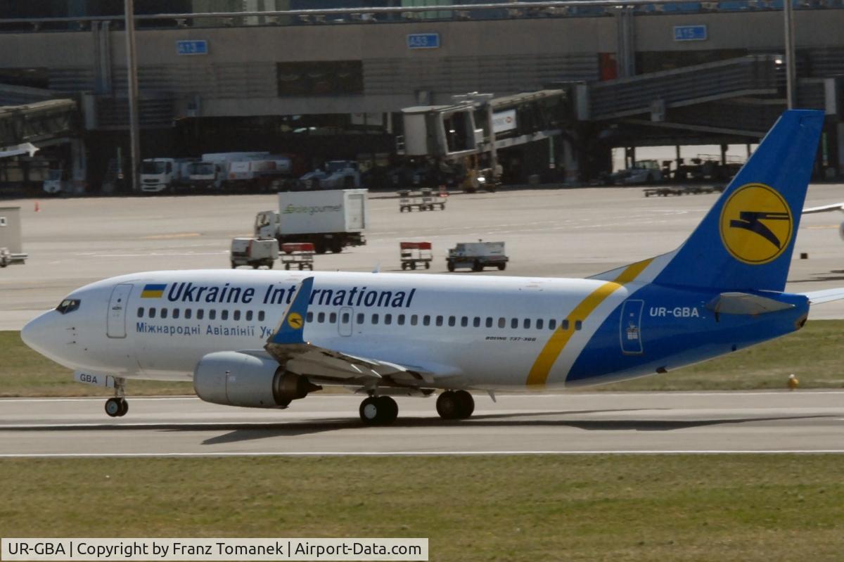 UR-GBA, 1997 Boeing 737-36N C/N 28670, Starting on runway 28-10 from west to east due to win conditions.