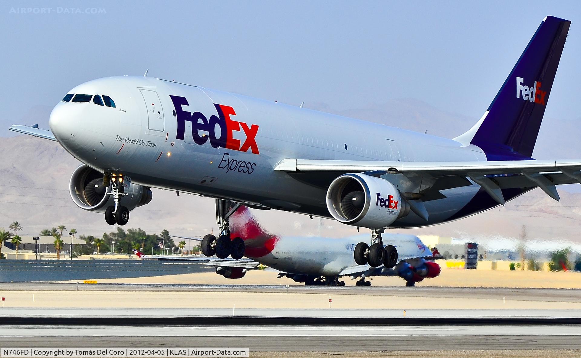 N746FD, 1993 Airbus A300B4-622R C/N 688, N746FD Fedex Airbus A300B4-622R C/N 688 