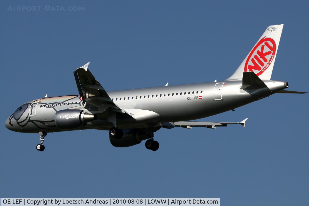 OE-LEF, 2010 Airbus A320-214 C/N 4368, Fly Niki