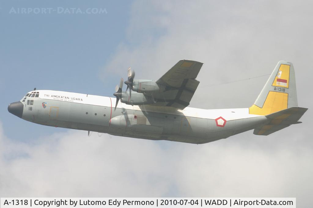 A-1318, Lockheed C-130H Hercules C/N 382-4865, Indonesian Air Force