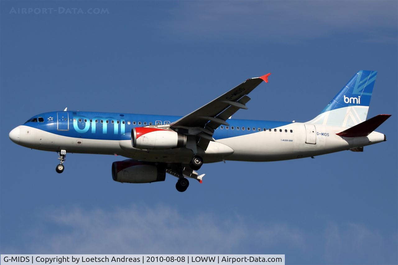 G-MIDS, 2001 Airbus A320-232 C/N 1424, BMI Airbus