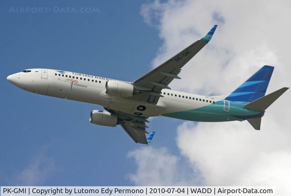 PK-GMI, 2010 Boeing 737-8U3 C/N 30143, Garuda Indonesia