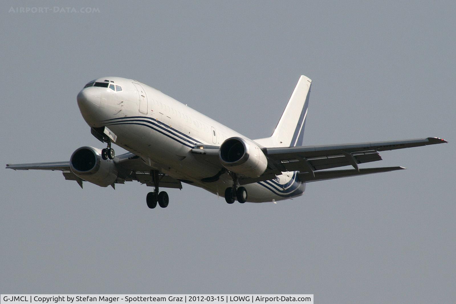G-JMCL, 1988 Boeing 737-322F C/N 23951, Cargoflight @GRZ