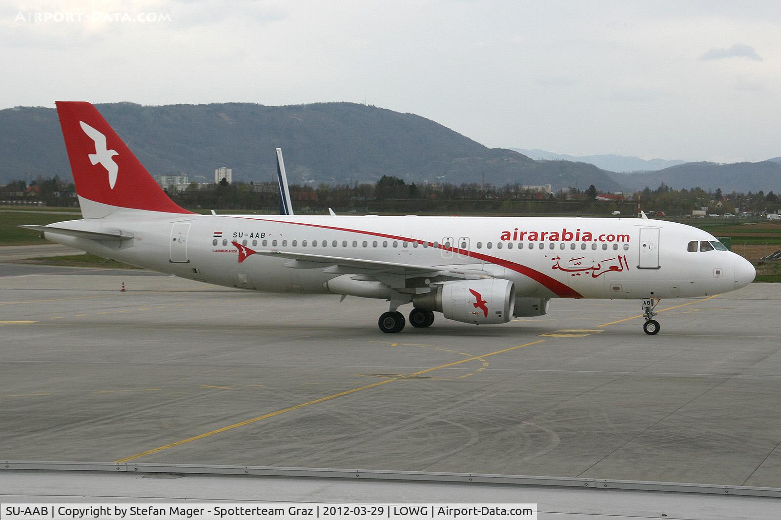 SU-AAB, 2007 Airbus A320-214 C/N 3152, Air Arabia Egypt @GRZ