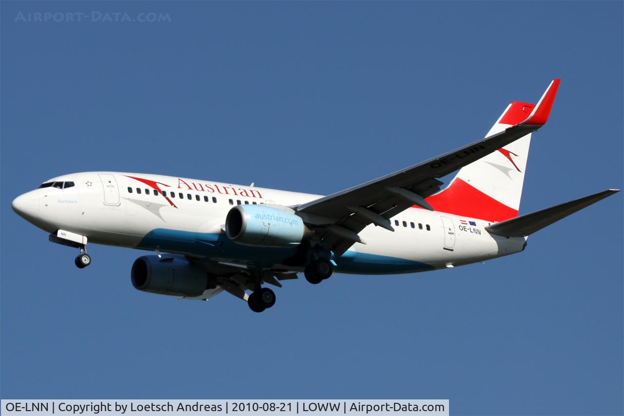 OE-LNN, 2000 Boeing 737-7Z9 C/N 30418, Austrian