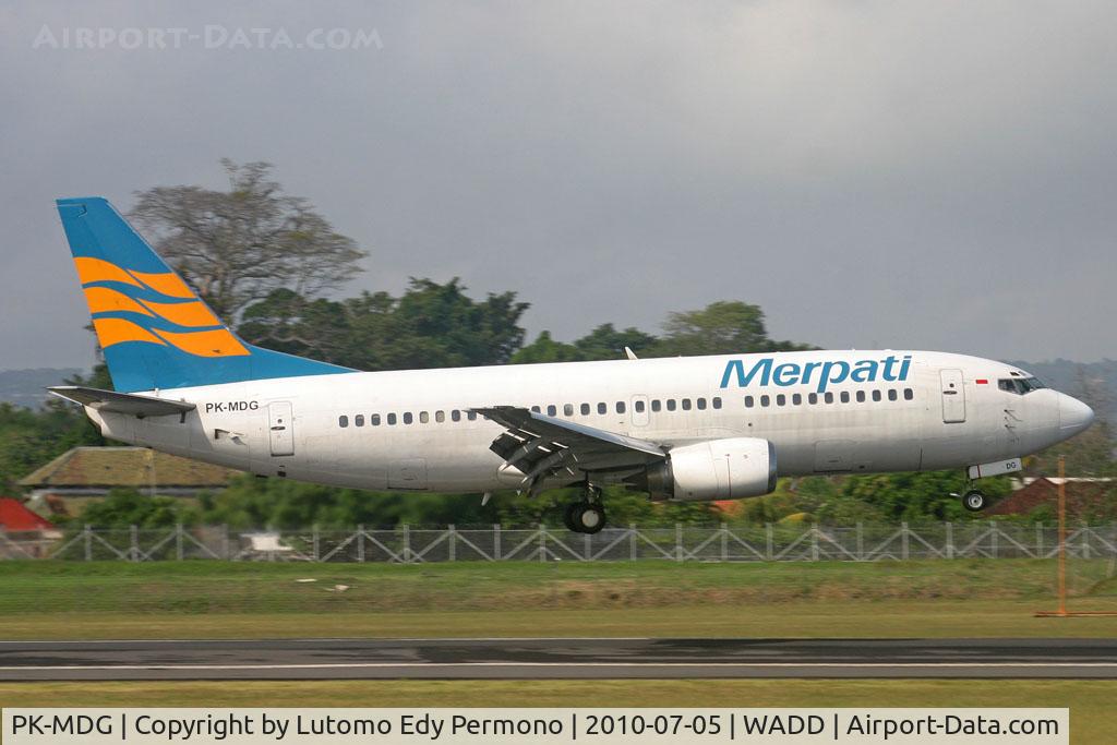 PK-MDG, 1994 Boeing 737-3Q8 C/N 26296, Merpati Nusantara