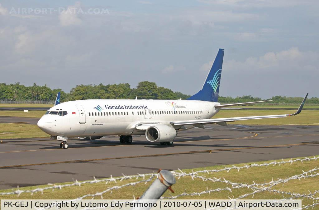 PK-GEJ, 2002 Boeing 737-86N C/N 33003, Garuda Indonesia