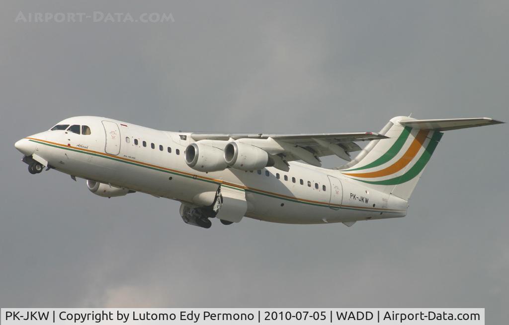PK-JKW, 1992 British Aerospace BAe.146-200 C/N E2204, Aviastar