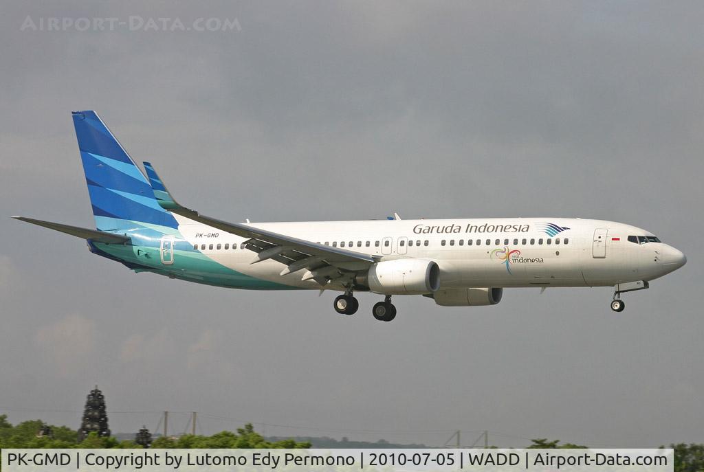 PK-GMD, 2010 Boeing 737-8U3 C/N 30156, Garuda Indonesia